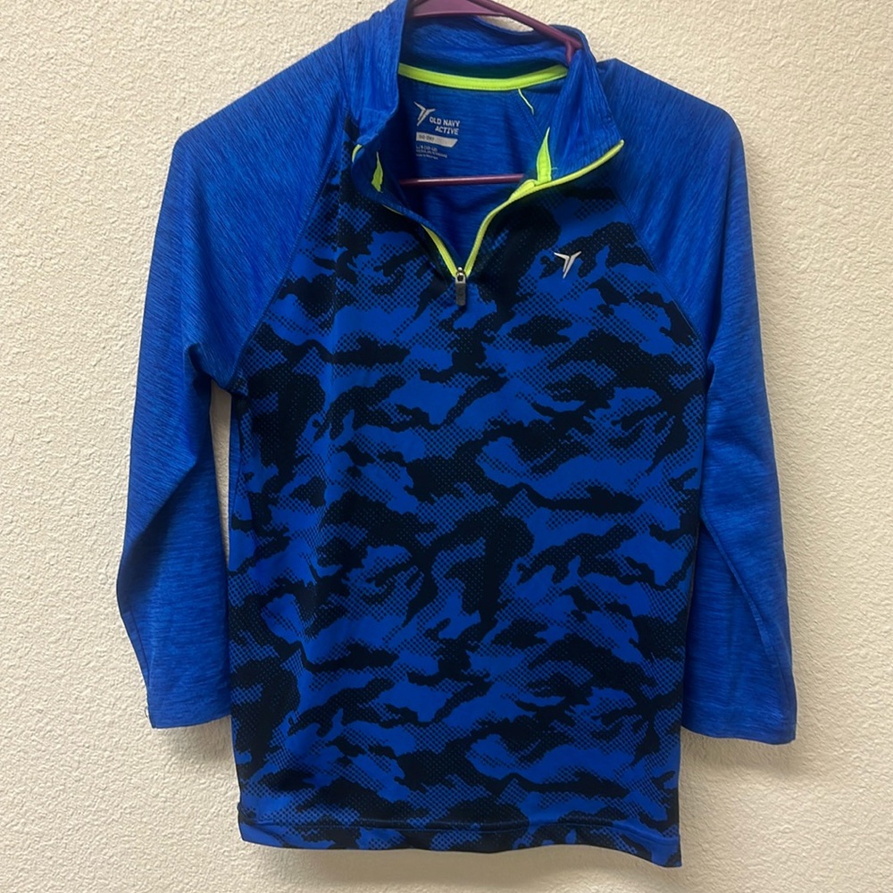 Old navy Active go- dry zip up  long sleeve